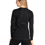 Women's Active X-Warm Skiundertrøje - Dame - Black