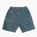 Kid's Larry Fløjlsshorts - Drenge - Smoke Blue