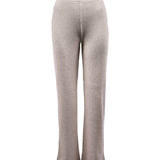 Women's Sweatpants m. Brede ben - Dame - Fog (Beige)