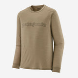 Men's Long-Sleeved Capilene Cool Merino Graphic Shirt - Herre - Seabird Grey