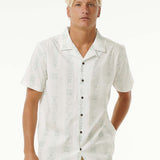 Men's Salt Water Culture S/S Skjorte - Herre - Bone