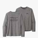 Men's Capilene Cool Daily Graphic UV T-shirt - Herre - Skyline Feather Grey