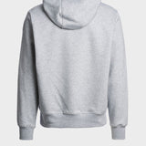 Everest Hooded Sweat - Mens - Ash Grey Melange