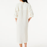Women's Norah Skjortekjole - Dame - Bone (hvid)