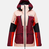 Vertical GORE-TEX Pro Skijakke - Womens - Peach Fuzz