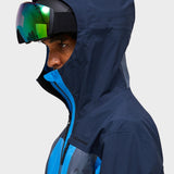 Gravity GORE-TEX 3L skijakke - Mens - Azure Ascent