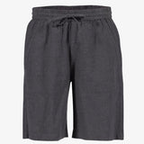 Antonie Bomulds/Hør Shorts - Dame - Iron Grey