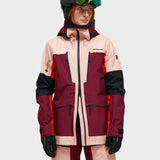 Vertical GORE-TEX Pro Skijakke - Womens - Peach Fuzz