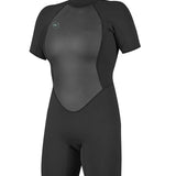 Women's Reactor II 2mm Back Zip S/S Spring våddragt | Damer | Black/Back