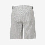Davida Striped Bermudas - Dame - Iron Blue/Chalk
