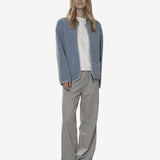 Deleste Striped Trousers - Dame - Iron Blue/Chalk