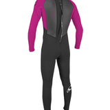 Youth Reactor II 3/2mm Back Zip Full våddragt | Børn | Black/Berry