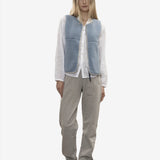 Dalene Check Shirt - Bark