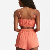 Women's By The Beach Crop Top - Kvinder - Rose Clay