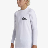 Kids Everyday Long Sleeve UV T-shirt - Børn - White