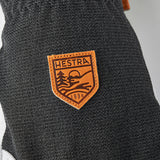 Army Leather Patrol Gauntlet 5-finger Skihandsker - Unisex - Charcoal