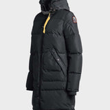 Long Bear Hooded Coat - Women - Pencil (Mørkeblå)