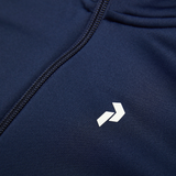 Rider Essentials Midlayer m/lynlås - Børn - Blue Shadow