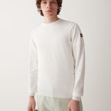 Men's Sweater m. Rund Hals - Herre - White