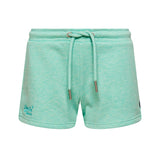 Women's Vintage Logo Jersey shorts i økologisk bomuld | Dame | Minted Marl