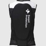 Women's Back Protector Rygskjold - Dame - True Black/Snow White