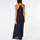 Classic Surf Maxi Dress - Dame - Black