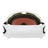 Flight Deck L (7050) Skibriller - Matte White/Prizm Sapphire