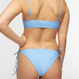 Nusa Dua Selvbindende Bikini Underdel - Dame - Clear (lyseblå)