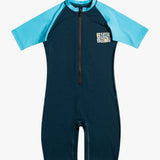 Kids Blues Combi Rashguard Baderagt - Børn - Washed Navy