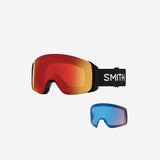 4D MAG - Skibriller - Black/Red + Ekstra linse