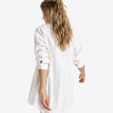 Sunset Flashback - Beach Dress for Women - Bright White