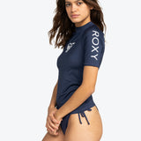 Women's Whole Hearted Short Sleeve UV T-shirt - Dame - Mood Indigo (mørkeblå)