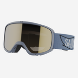 Rio Skibrille - Junior - Smoke Blue/Gold