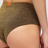 Women's Ipanema High Waist Brief - Dame - Bronze