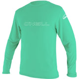 Teen's Basic Skins 50+ Langærmet Sun Shirt - Herre - Light Aqua