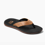 Men's Santa Ana Leather Klipklapper - Black And Tan