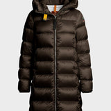 Marion Hooded Down Jacket - Women - Earth Brown