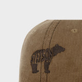 Baseball Cap Bear - Unisex - Almond
