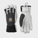 Army Leather Patrol 5-Fingre skihandske - Herre - Charcoal