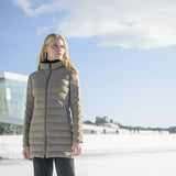 Women's Ion Parka Dunjakke - Dame - Dark Sand