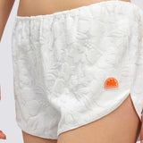 Women's Lulin Terry Swimshorts - Dame - White