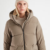 Women's Thundra Parka Dunfrakke - Dame - Dark Sand