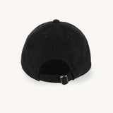 Unisex Baseball Cap with Visor - Black