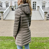 Women's Ion Parka Dunjakke - Dame - Dark Sand