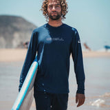 Men's Basic Skins Langærmet Rashguard - Herre - Graphite