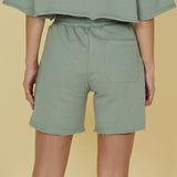 Women's Raw Nature Jogging Shorts - Dame - Fog (beige)