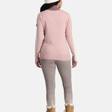 Women's Voss Half-Zip Uld Striktrøje - Dame - Prim Pink