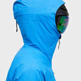 Alpine GORE-TEX Insulat Skijakke - Mens - Azure Ascent