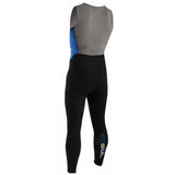 Men's Response Long John Våddragt | Black/Grey/Blue