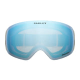 Flight Deck M (7064) Skibriller - Matte White/Prizm Sapphire